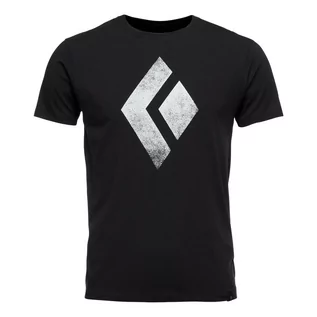 Koszulki męskie - Męski T-shirt Black Diamond CHALKED UP TEE black L - grafika 1