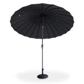 Parasole ogrodowe - Parasol do ogrodu PHUKET 2,8m Dark Grey - Focus Garden - miniaturka - grafika 1