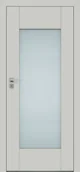 Drzwi wewnętrzne - Dre Drzwi Wewnętrzne Z Szybą Even 3 Lakier Popielaty - miniaturka - grafika 1