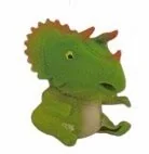 Zabawki sensoryczne - Gniotek Dinozaur Triceratops Zabawka Do Gniecenia Odstresowania Się 10Cm - miniaturka - grafika 1