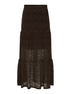 ONLY Spódnica maxi Luna 15353206 Brązowy Regular Fit - Spódnice - miniaturka - grafika 1