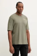 Koszulki męskie - Salewa t-shirt sportowy Eagle Glacier Loose męski kolor zielony z nadrukiem 00.0000029200 - miniaturka - grafika 1