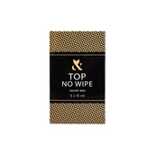 Utwardzacze do paznokci - F.O.X Top No Wipe 5x15ml - Top hybrydowy bez przemywania, saszetki, CE - miniaturka - grafika 1