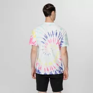 Koszulki męskie - Męski t-shirt tie-dye VANS DROP V SPIRAL TIE RAINBOW - miniaturka - grafika 1