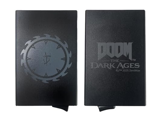 DPI Merchandising Doom: The Dark Ages etui na karty kredytowe, czarna