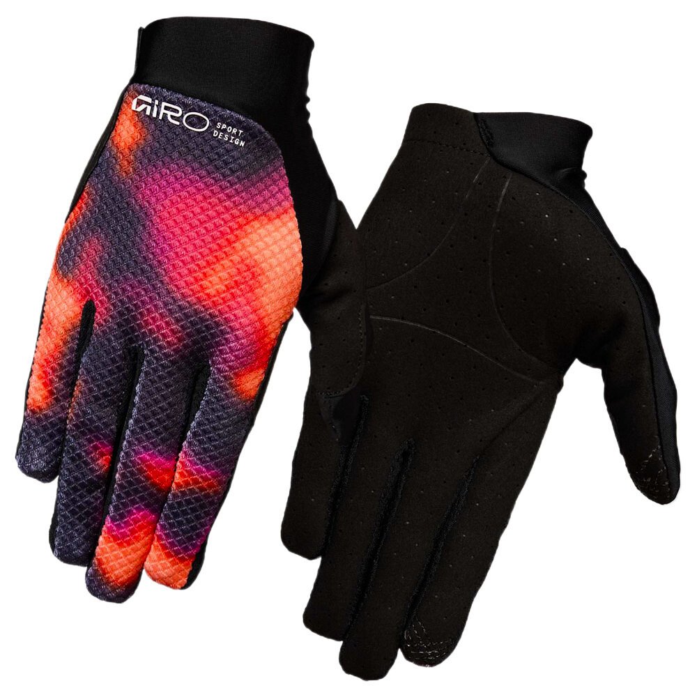 Męskie rękawice rowerowe Giro Trixter Frequency Orange XL