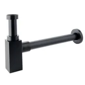 Syfony - FDesign Kleome syfon umywalkowy butelkowy czarny mat FD7-202-22 - miniaturka - grafika 1