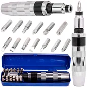 Śrubokręty - Wrętak wykrętak udarowy do podbijania + 13 bitów FALONTECH - miniaturka - grafika 1