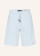 Spodenki damskie - Tommy Hilfiger Szorty Dresowe blau - miniaturka - grafika 1
