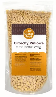 ORZECHY PINIOWE PINI CEDROWE GLOBAL FOOD 250g 0,25kg - Orzechy i nasiona - miniaturka - grafika 1