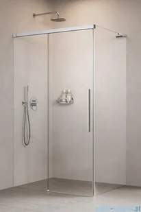 Radaway Idea 8 QL XL Kdj kabina 120x80cm lewa szkło przejrzyste 10560617-01-01L/10570572-01-01/10580080-01-01R - Kabiny prysznicowe - miniaturka - grafika 1