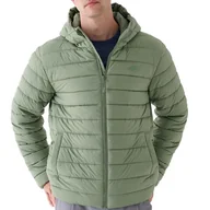 Kurtki i kamizelki sportowe męskie - Kurtka 4F WAW24TDJAM48443S - zielona - miniaturka - grafika 1