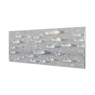 Szklany panel do kuchni Krople makro słońce 125x50 cm - Dekoracje domu - miniaturka - grafika 1
