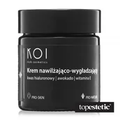Kremy do twarzy - Koi Koi Krem Nawilżająco-Wygładzający Kwas hialuronowy, awokado, witamina E 30 ml - miniaturka - grafika 1