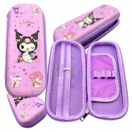 Piórniki - Piórnik Szkolny Do Szkoły Kuromi Sanrio Organizer Na Przybory Kredki - miniaturka - grafika 1