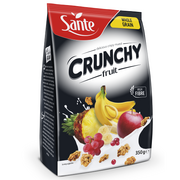 Zdrowa żywność - Sante Płatki śniadaniowe Crunchy 350 g klasyczny - miniaturka - grafika 1
