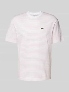 T-shirt z wyhaftowanym logo - Koszulki męskie - miniaturka - grafika 1