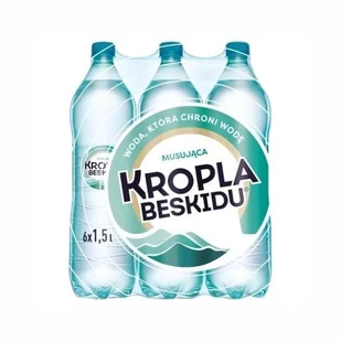Kropla beskidu woda mineralna musująca 6 x 1,5 l - Desery dla dzieci - miniaturka - grafika 1