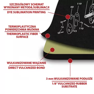 TekMat - Mata do czyszczenia broni CZ P-07 / P-09 - TEK-R17-CZP07 - Konserwacja broni - miniaturka - grafika 4