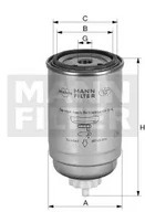 Filtry paliwa - FILTR PALIWA MANN-FILTER WK8025 - miniaturka - grafika 1