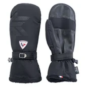 Rękawice narciarskie - Damskie Rękawiczki ROSSIGNOL W ROMY IMPR M RLMWG05_200 – Czarny - miniaturka - grafika 1