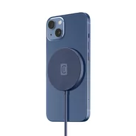 Ładowarki do telefonów - Cellularline Mag Wireless Charger - Ładowarka bezprzewodowa indukcyjna MagSafe (granatowy) - miniaturka - grafika 1
