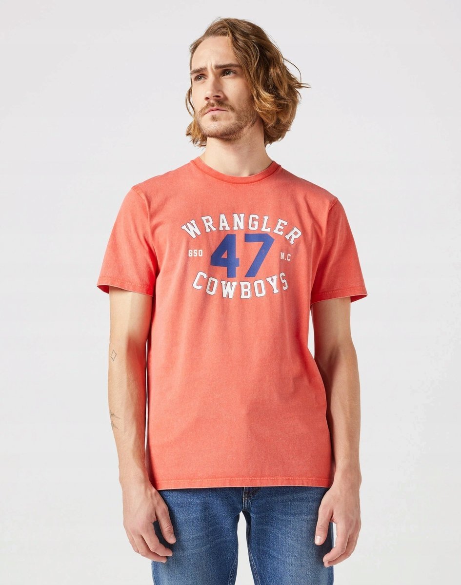 WRANGLER GRAPHIC TEE BURNT SIENNA 112350432 M
