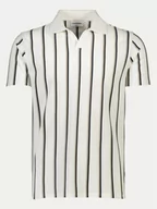 Koszulki męskie - Lindbergh Polo 30-404259 Biały Slim Fit - miniaturka - grafika 1