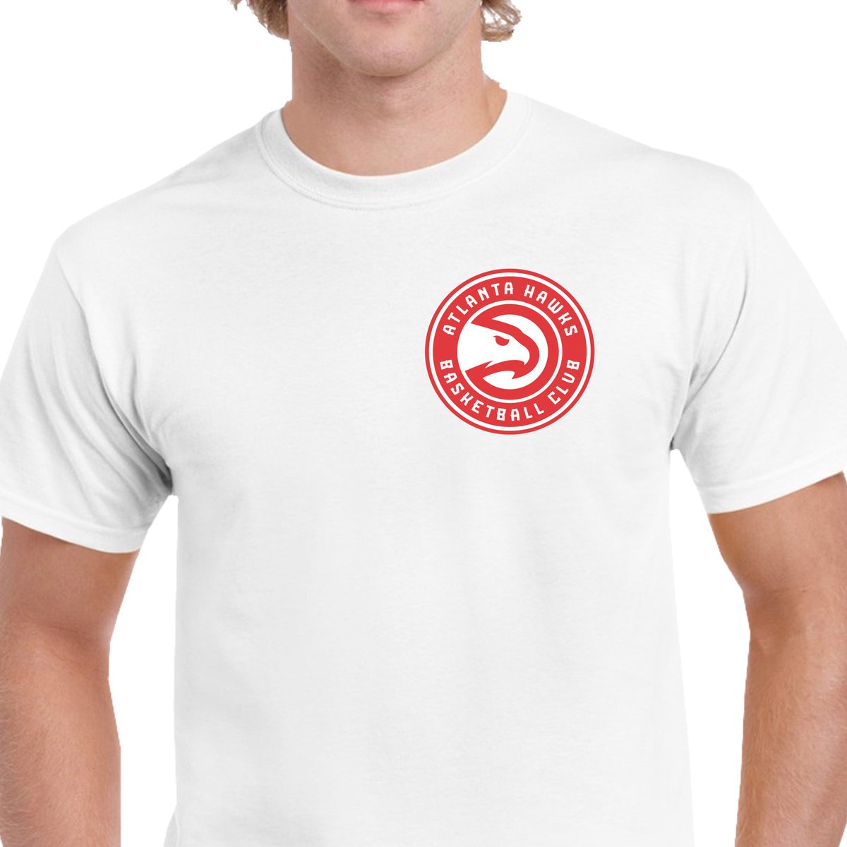 P00462 Koszulka Męska Atlanta Hawks NBA Dla Fana Prezent Jakość M