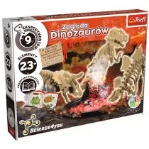 Trefl Zagłada dinozaurów S4Y L 61101 Trefl - Mały naukowiec - miniaturka - grafika 1