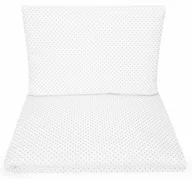 Pościel dla dzieci - POŚCIEL DO ŁÓŻECZKA NIEMOWLĘCA DZIECIĘCA POSZEWKI 120x90 - Szare kropki - miniaturka - grafika 1