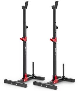 Hop-Sport Stojaki wolnostojące HS-1005L pod sztangę z asekuracją - Stojaki na hantle i obciążenia - miniaturka - grafika 1