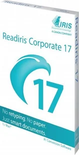 IRIS Readiris Corporate17 1 License - ESD,Mac,1 License,OCR - Programy użytkowe i narzędziowe - miniaturka - grafika 1