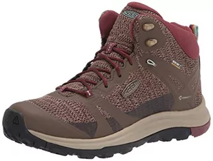 KEEN Damskie buty trekkingowe Terradora 2 Mid, Canteen Andora, 39.5 EU - Buty trekkingowe damskie - miniaturka - grafika 1