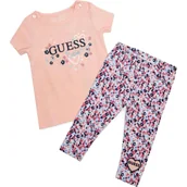 Dresy i komplety dla dziewczynek - Guess Komplet | Regular Fit - miniaturka - grafika 1