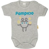 Body dla niemowląt - BODY NIEMOWLĘCE KRÓTKI RĘKAW RĘKAWEK ROZM. 56 Pampicio - miniaturka - grafika 1