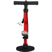 Pompki rowerowe - Pompka ręczna DE LUXE z manometrem 4bike - miniaturka - grafika 1