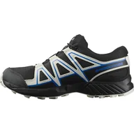 Buty dla chłopców - Salomon Unisex Speedcross Wp J Bk/Vanilla sneakersy dziecięce, Off White, 37 EU - miniaturka - grafika 1