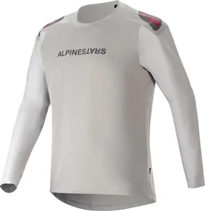 Alpinestars Koszulka długi rękaw ALPINESTARS A-ARIA POLARTEC SWITCH LS JERSEY, Light Gray Rozmiar: L - Koszulki męskie - miniaturka - grafika 1
