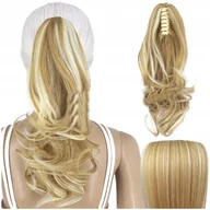 Ozdoby do włosów - Włosy Syntetyczne Doczepiane Kucyk na Klipsie 35 cm Clip In Jak Naturalne - miniaturka - grafika 1