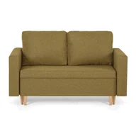 Sofy i kanapy - Sofa kanapa 2 os z funkcją spania KEN żółta - miniaturka - grafika 1