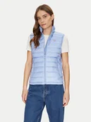 Kamizelki damskie - Guess Jeans Bezrękawnik W5RN55 WHAB2 Niebieski Regular Fit - miniaturka - grafika 1