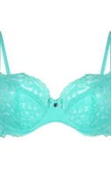 Biustonosze - Hunkemöller Biustonosz nieusztywniany z fiszbinami Marine Zielony - miniaturka - grafika 1