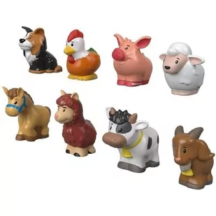 Fisher Price Figurki Little People Zwierzątka z farmy GFL21 GFL21 - Figurki dla dzieci - miniaturka - grafika 2