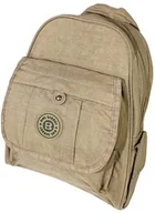 Plecaki - Praktyczny Plecak Materiałowy BAG STREET 2229 KAWA Z MLEKIEM 30 x 25 x 6,5 [cm] - miniaturka - grafika 1