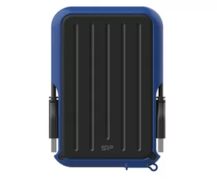 Silicon Power Dysk zewnętrzny Armor A66 4TB 2,5" USB 3.2 IPX4 Blue SP040TBPHD66LS3B - Dyski SSD - miniaturka - grafika 1