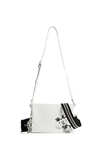 Desigual Damska torba na ciało bols_mickey dortmun Across Body Bag, biała, rozmiar uniwersalny UE, biały, jeden rozmiar - Torebki damskie - miniaturka - grafika 1