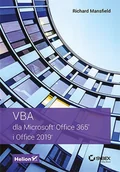 E-booki - informatyka - VBA dla Microsoft Office 365 i Office 2019 - miniaturka - grafika 1