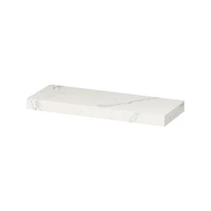Blat łazienkowy Meissen Keramik Kontra 140x50 cm biały mat S801-534 - Blaty meblowe i parapety okienne - miniaturka - grafika 1