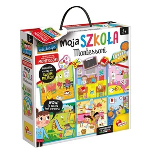 Lisciani Giochi Montessori Moja szkoła - Gry planszowe - miniaturka - grafika 1